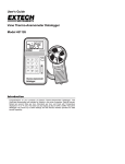 Extech Instruments 451126 User`s guide
