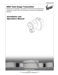 Varec 8300 series Instruction manual