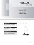 Silhouette DWRH303GSST Owner`s manual