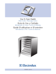 Electrolux 5303918374 Use & care guide