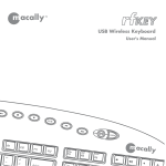 Macally rfKEY User`s manual