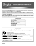 Whirlpool Wdt770payb Use And Care Manual