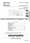 Marantz F1N Service manual