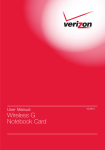 Verizon VZ4010 User manual
