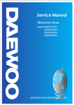 Daewoo KOR-63B50S Service manual