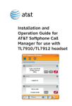 AT&T TL7912 User guide