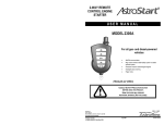AstroStart 2305A User manual