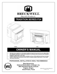 Breckwell Tradition P24 Series Owner`s manual