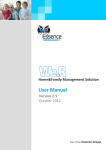 Essence We.R User manual