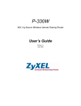 ZyXEL Communications P-330W User`s guide