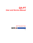 Motorola QA Service manual