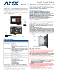 AMX NXA-ENET8-2POE Specifications