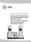 AT&T EL52200 User`s manual