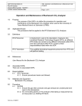 Bacharach 2820 User manual