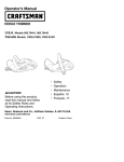 Sears Craftsman 900.79442 Operator`s manual