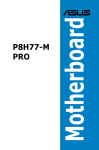 Asus P8H77-M PRO Specifications