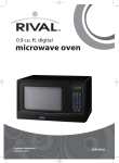 Rival KOR-9G3A Specifications