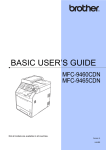 Brother MFC-9465CDN User`s guide