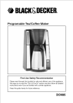 Programable Tea/Coffee Maker