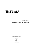 D-Link DES-3216 User manual