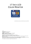 Medion LCD Display Specifications