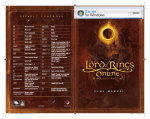 CodeMasters Lord Of the Rings Online - Shadows of Angmar for PC PLOTRCDUK05 Specifications