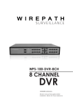 DVR 8-CH Specifications