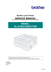Brother 2170W - HL B/W Laser Printer Service manual