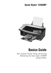 Epson CX5800F - Stylus Color Inkjet User`s guide