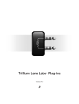DigiDesign Trillium Lane Labs Plug-ins Specifications