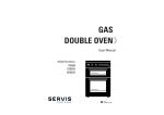 SERVIS DG60W User manual