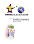 The Unitech PT600/630 Scanner