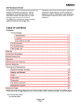 Scotsman NM952 Service manual