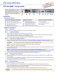 Extron electronics XTP SR HDMI Setup guide