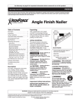 Campbell Hausfeld IFN35650 Operating instructions