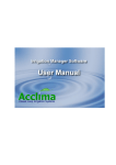 Acclima Ethernet Adapter Installation guide