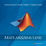 Communications System Toolbox&trade; Release Notes