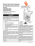 MHSC 400DVBNVMH7 Specifications