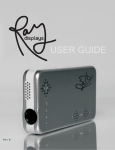 Ray display Pico Projector User guide