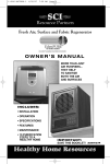 SCI A2840/R Owner`s manual