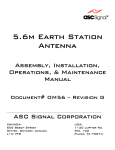 Andrew 5.6-Meter ESA Technical information