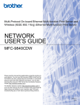 Brother MFC-9840CDW User`s guide