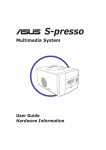 Asus S1-P111 User guide