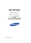 Samsung SCH-A795 User guide