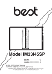 Model.IM33I45SP - BEST Range Hoods | BEST