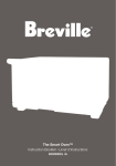 Breville BOV800XL Instruction manual