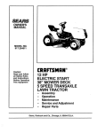 Craftsman 917.254611 Owner`s manual