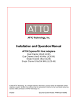 ATTO Technology FC-3321 Specifications