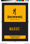 Maxus MXS21003 Owner`s manual