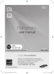 Samsung RF261B User manual